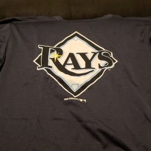 NWOT Tampa Bay Rays moisture wicking shirt.